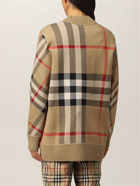 burberry strickjacke damen